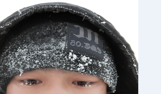 就算雪窖冰天，万丈玄冰，他们仍旧创造事业