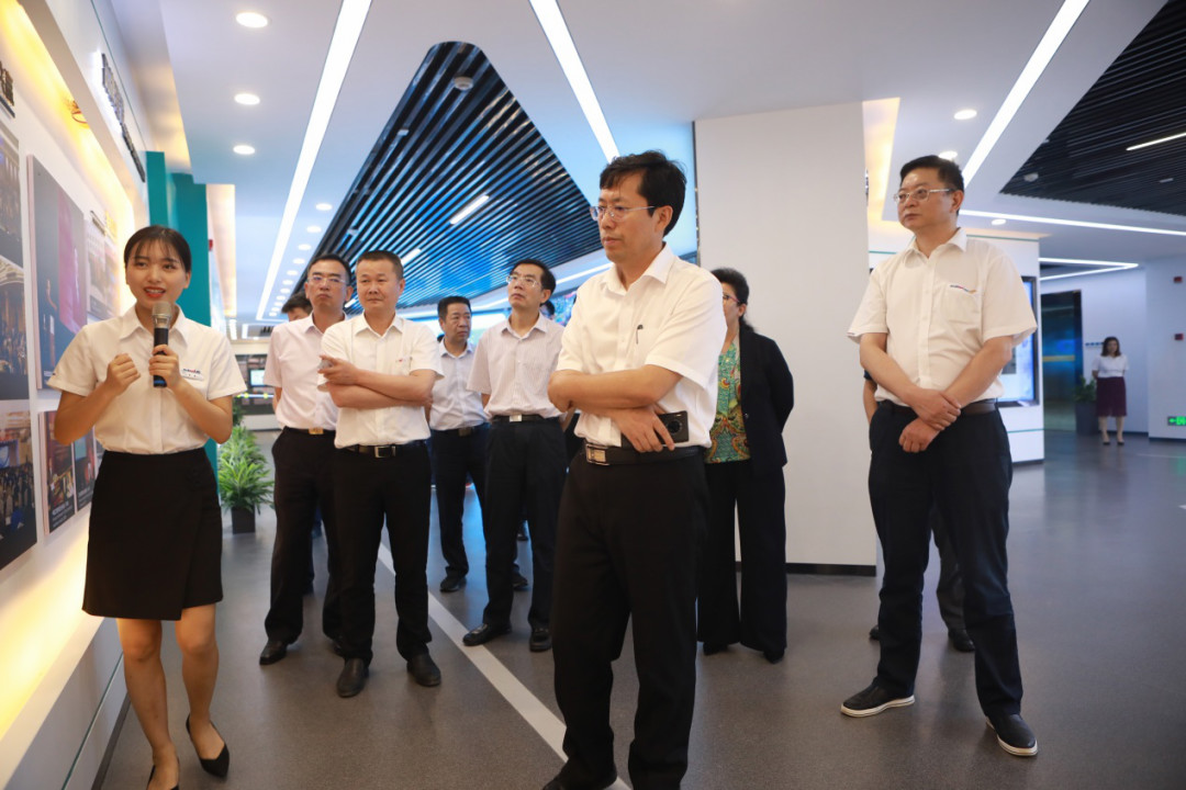 岳阳市委书记王一鸥带队调研Z6人生就是博智能