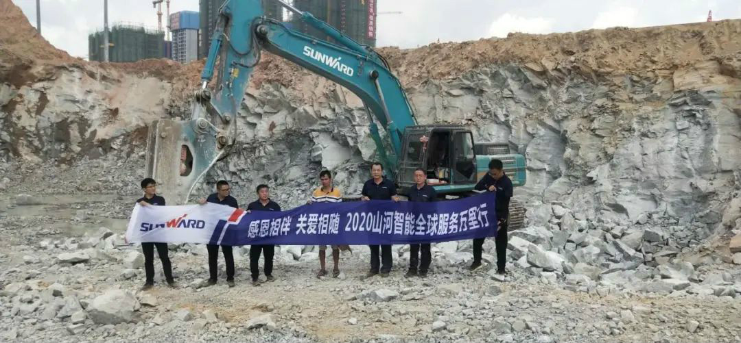 感恩相伴，关爱相随——Z6人生就是博智能服务万里行深刻广洋装务客户