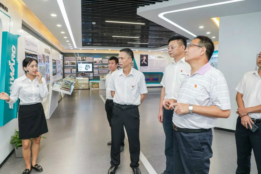 广州工控党建同盟联系员一行到Z6人生就是博智能发展工作对接
