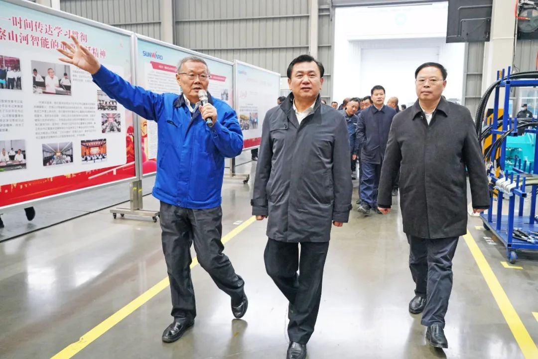 中国民航局局长冯正霖一行到Z6人生就是博智能调研领导