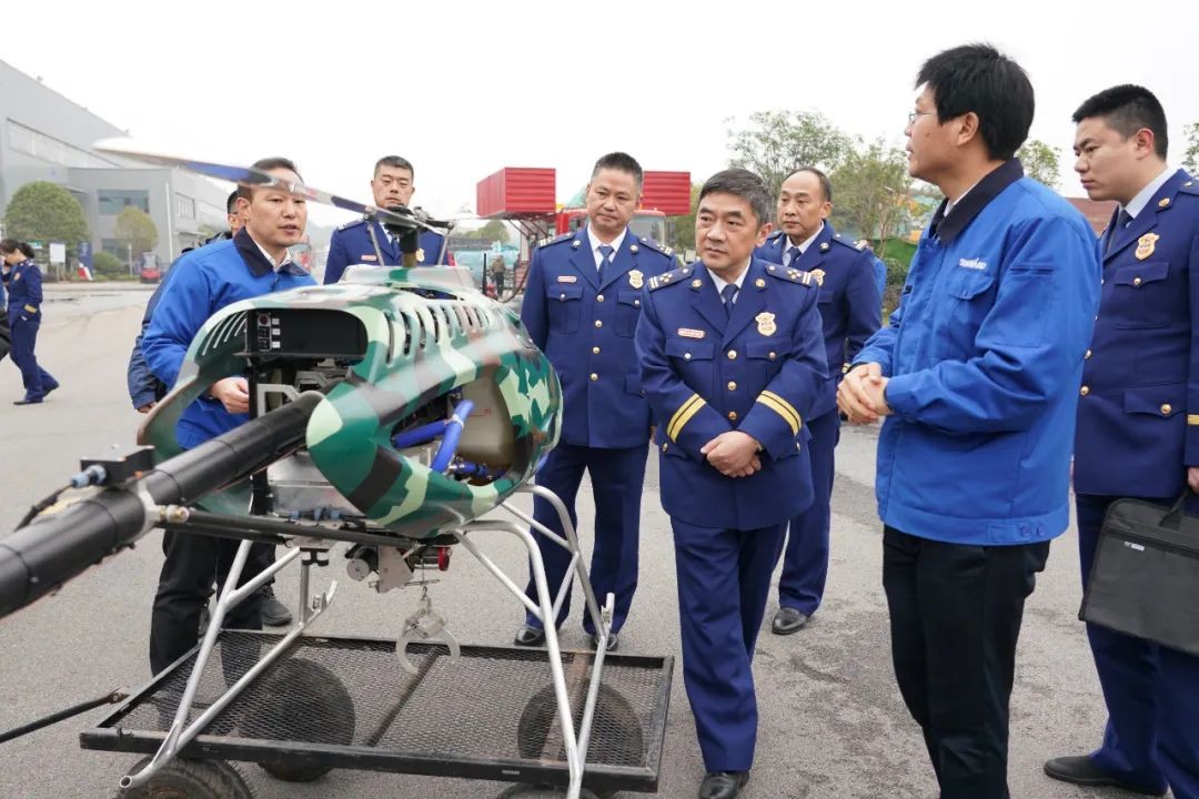 消防接济局调查Z6人生就是博智能无人化应急接济设备