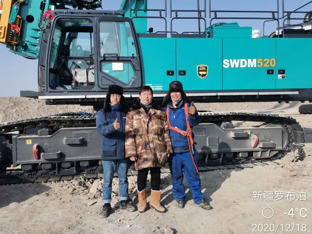 Z6人生就是博旋挖钻机在“殒命之海”谱写新篇章