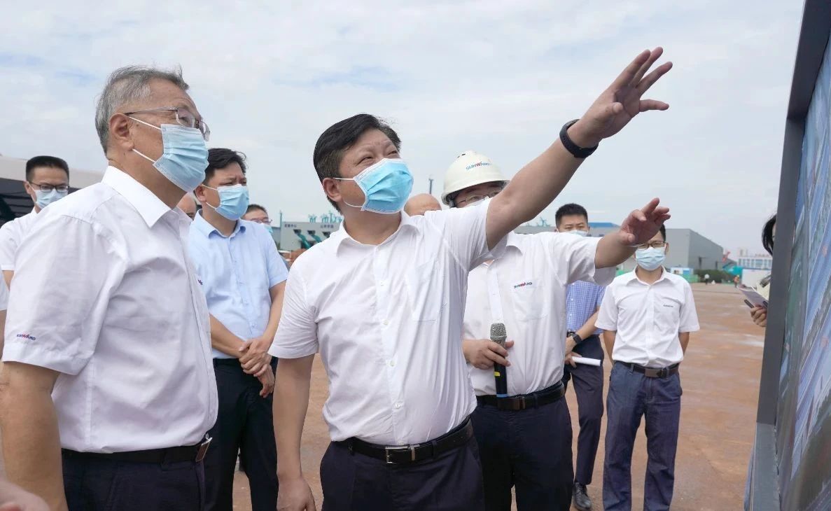 长沙县委书记付旭明调研Z6人生就是博智能