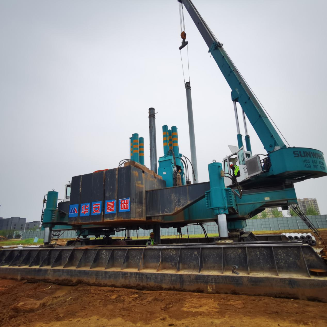 20天，800多根桩基！华安基础又受褒奖