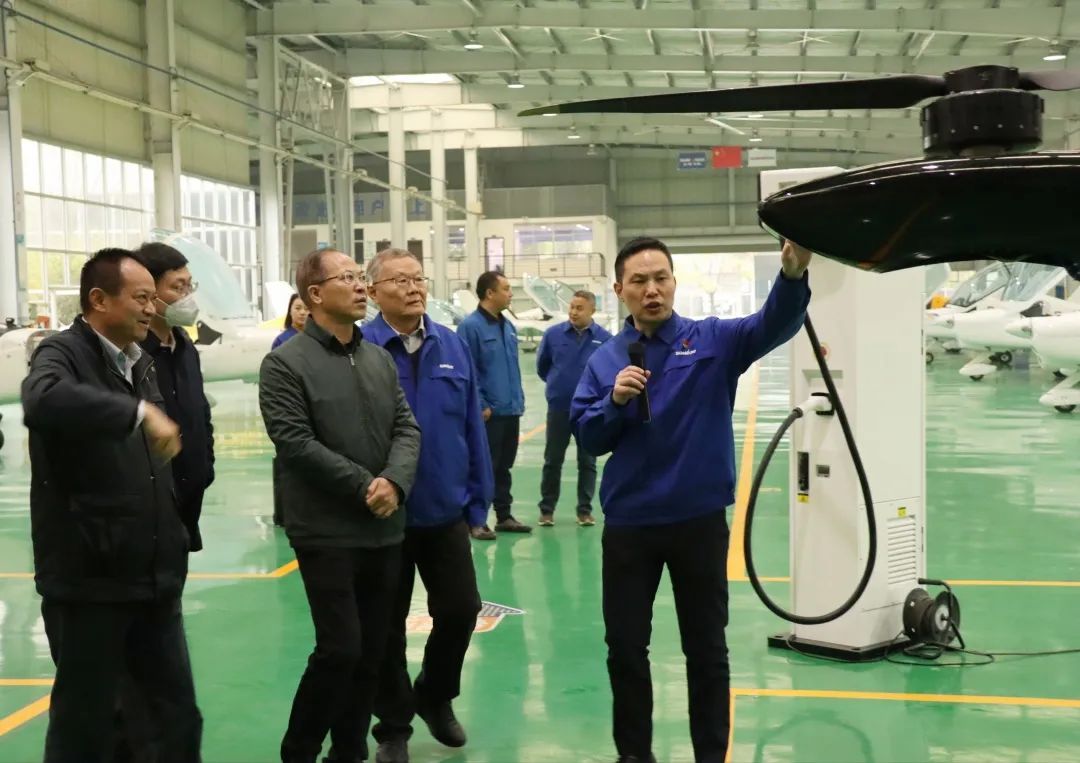 广州市国资委主任陈德俊调查Z6人生就是博智能航空产业基地