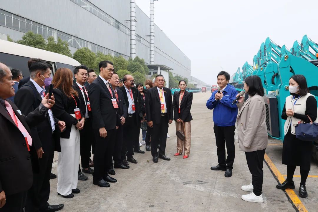 泰国代表团到访Z6人生就是博智能