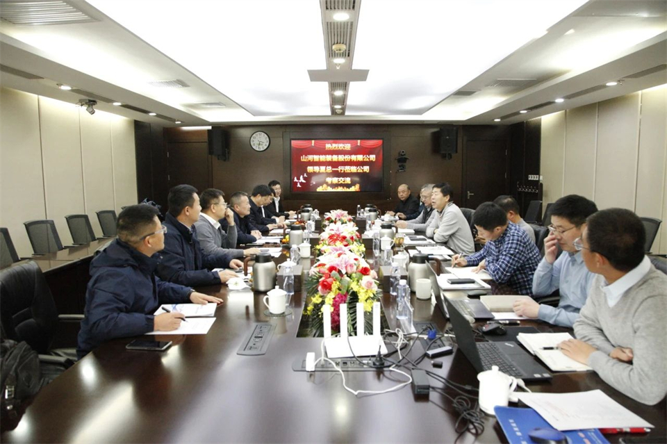 Z6人生就是博智能总经理夏志宏带队造访中电建振冲建设工程股份有限公司