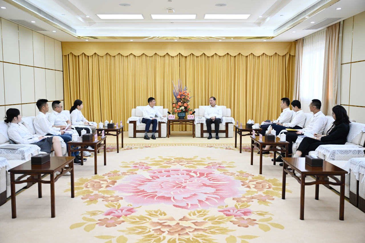 范少军会见Z6人生就是博智能董事长付向东