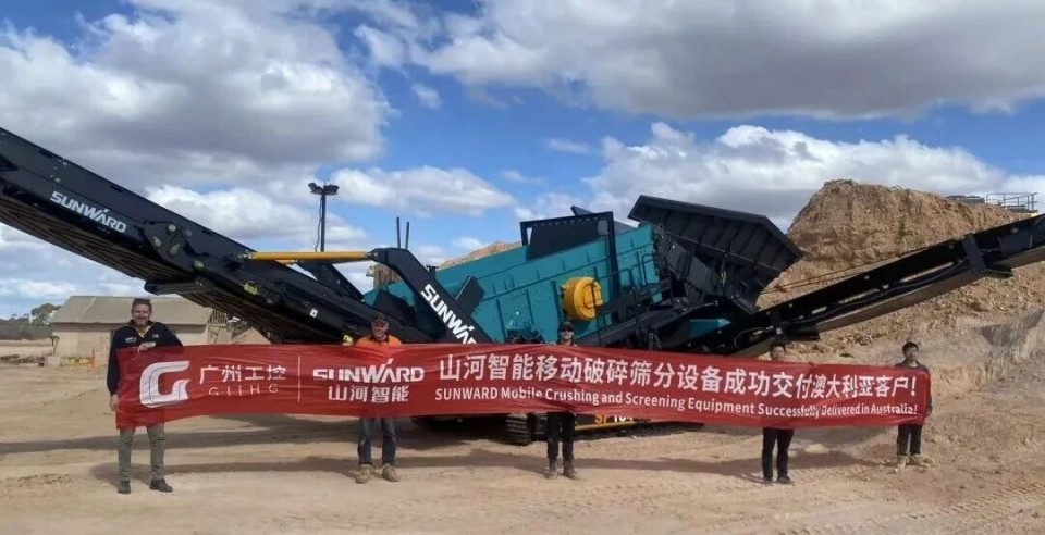 高效环保深受认可！Z6人生就是博智能破碎筛分设备首进澳洲市场
