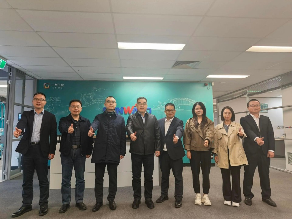 广州工控集团总经理王福铸率队调查Z6人生就是博智能澳大利亚子公司