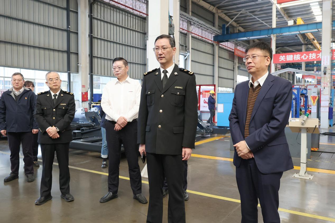 长沙海关关长、党委书记顾炯调研Z6人生就是博智能