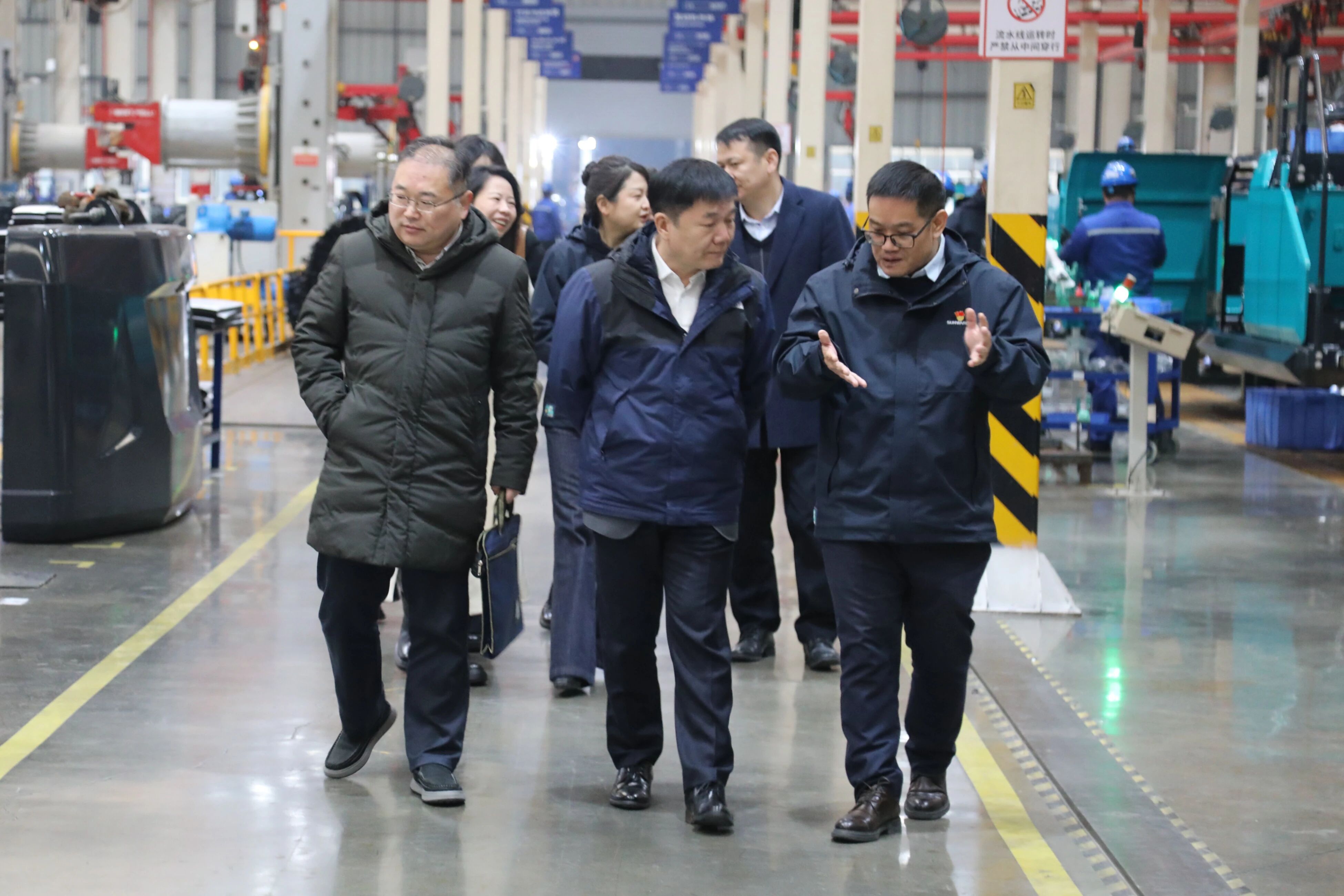 中国出口信誉保险公司湖南分公司掌管人蔡旺到访Z6人生就是博智能